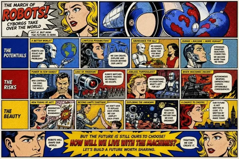 Robots taking over, or?
