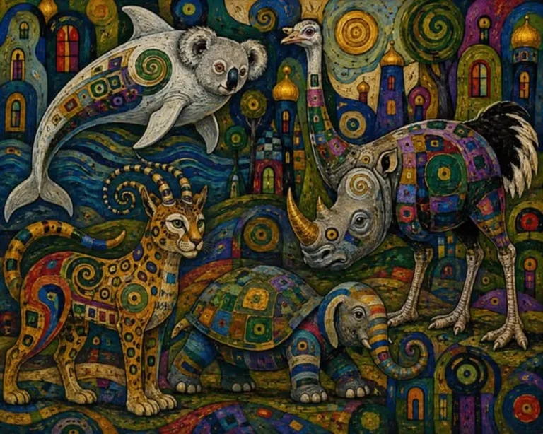 Imagine all the animals